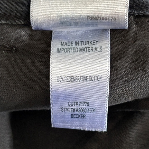 AGOLDE Becker Denim Miniskirt in Black Size 6 - Picture 6 of 6